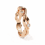 0.1 Carat Round Cut Royale Diamond Ring - Image 14