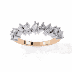 0.5 Carat Baguette Cut Twilight Diamond Band - Image 10