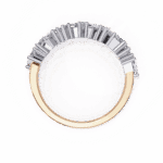 0.5 Carat Baguette Cut Twilight Diamond Band - Image 12