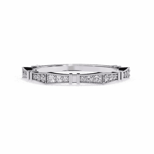 0.15 Carat Round Cut Classic Everyday Diamond Band
