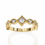 0.35 Carat Round Cut Royale Diamond Band - Image 8
