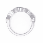 0.15 Carat Round Cut Classic Diamond Wedding Band - Image 5