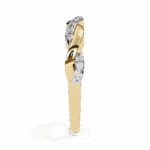 0.15 Carat Round Cut Classic Diamond Wedding Band - Image 9