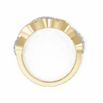 0.15 Carat Round Cut Classic Diamond Wedding Band - Image 10