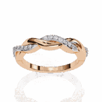 0.15 Carat Round Cut Classic Diamond Wedding Band - Image 12