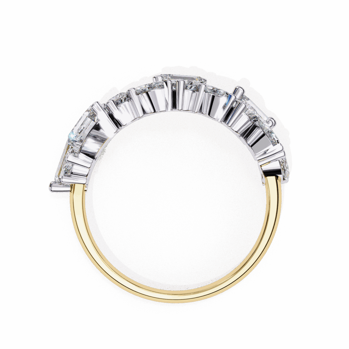 1.75 Carat Marquise Cut Eternity Engagement Ring  Image 11