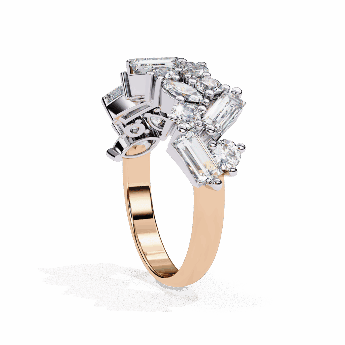 1.75 Carat Marquise Cut Eternity Engagement Ring  Image 17