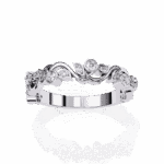 0.15 Carat Round Cut Royale Diamond Band - Image 2
