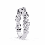 0.15 Carat Round Cut Royale Diamond Band - Image 3