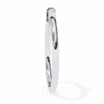 0.15 Carat Baguette Cut Classic Diamond Wedding Band - Image 3