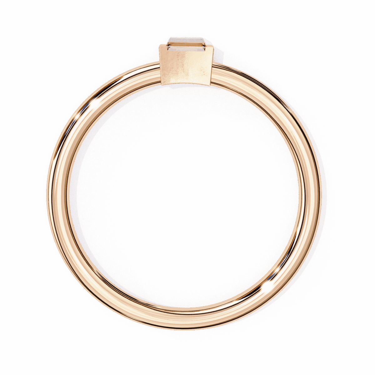 0.15 Carat Baguette Cut Classic Diamond Wedding Band  Image 16