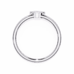 0.1 Carat Marquise Cut Classic Diamond Wedding Ring - Image 6