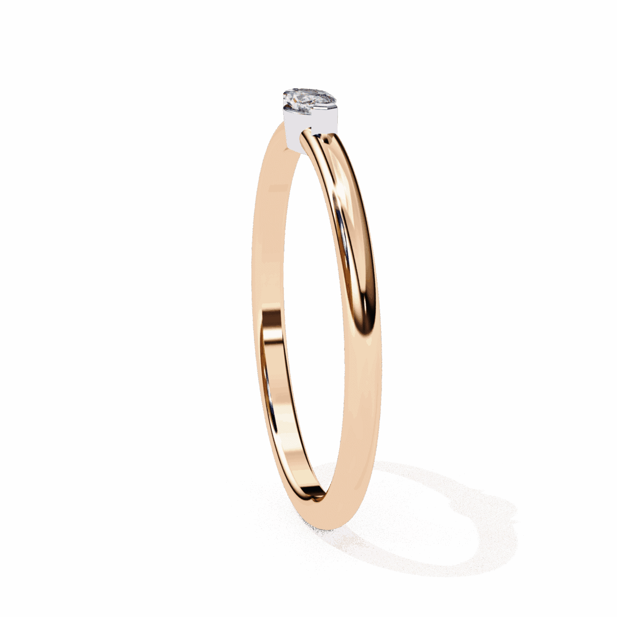 0.1 Carat Marquise Cut Classic Diamond Wedding Ring  Image 17