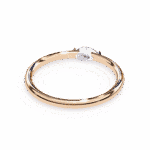 0.1 Carat Marquise Cut Classic Diamond Wedding Ring - Image 18