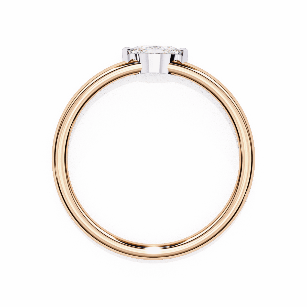 0.1 Carat Marquise Cut Classic Diamond Wedding Ring  Image 19