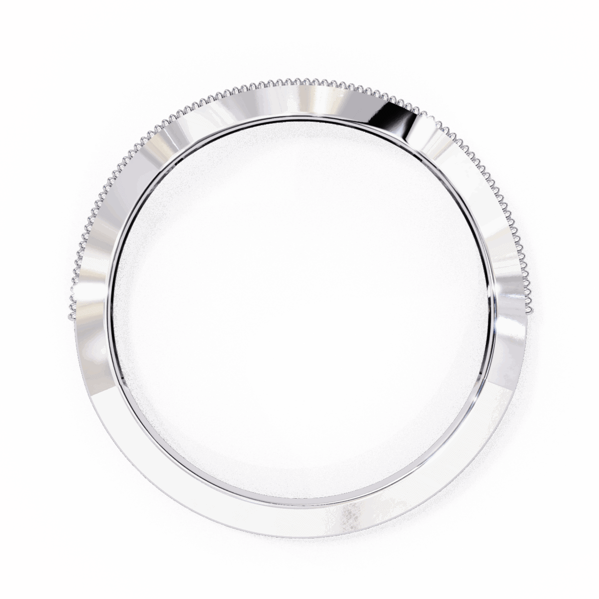 0.15 Carat Round Cut Stackable Diamond Band  Image 4