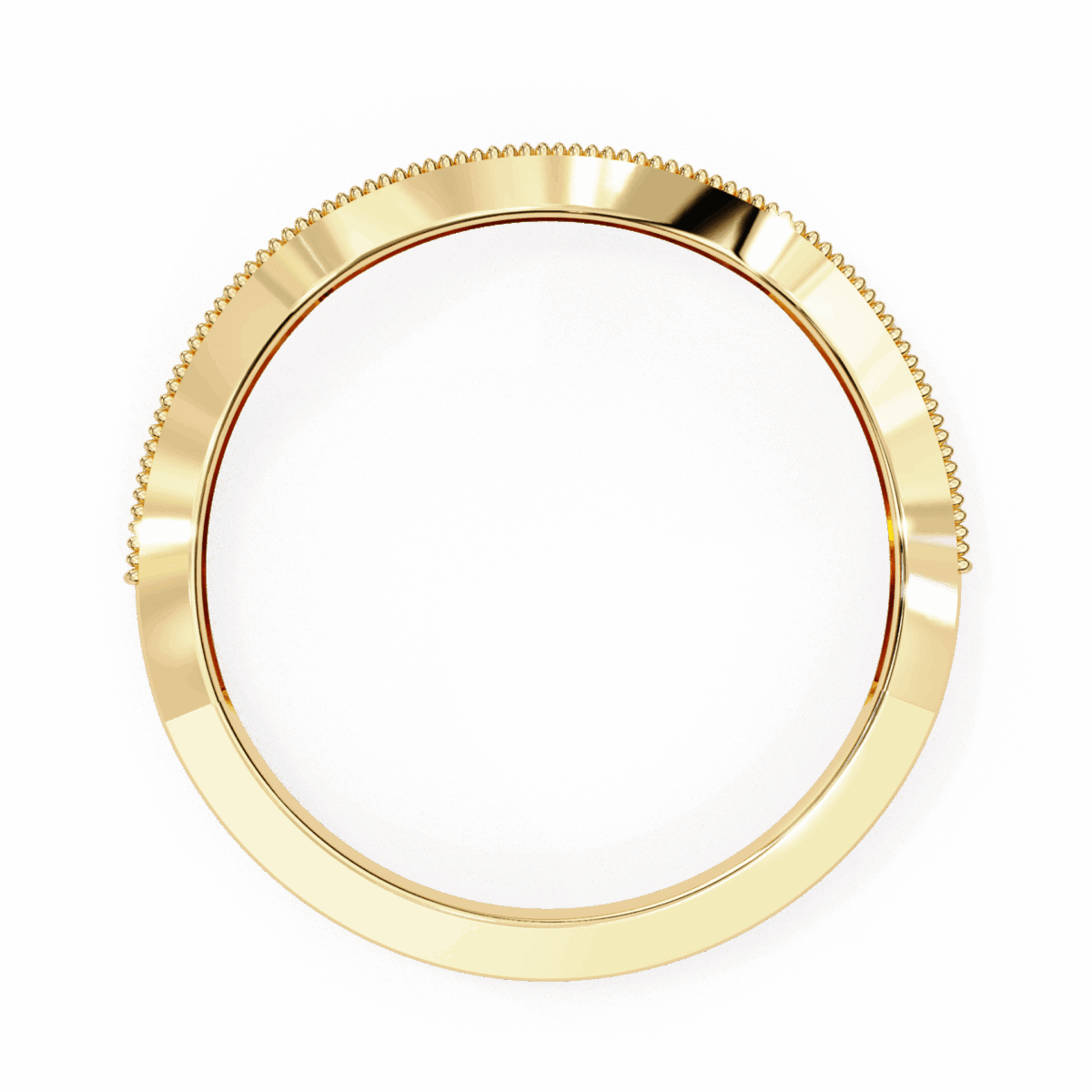 0.15 Carat Round Cut Stackable Diamond Band  Image 9