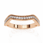 0.15 Carat Round Cut Stackable Diamond Band - Image 11