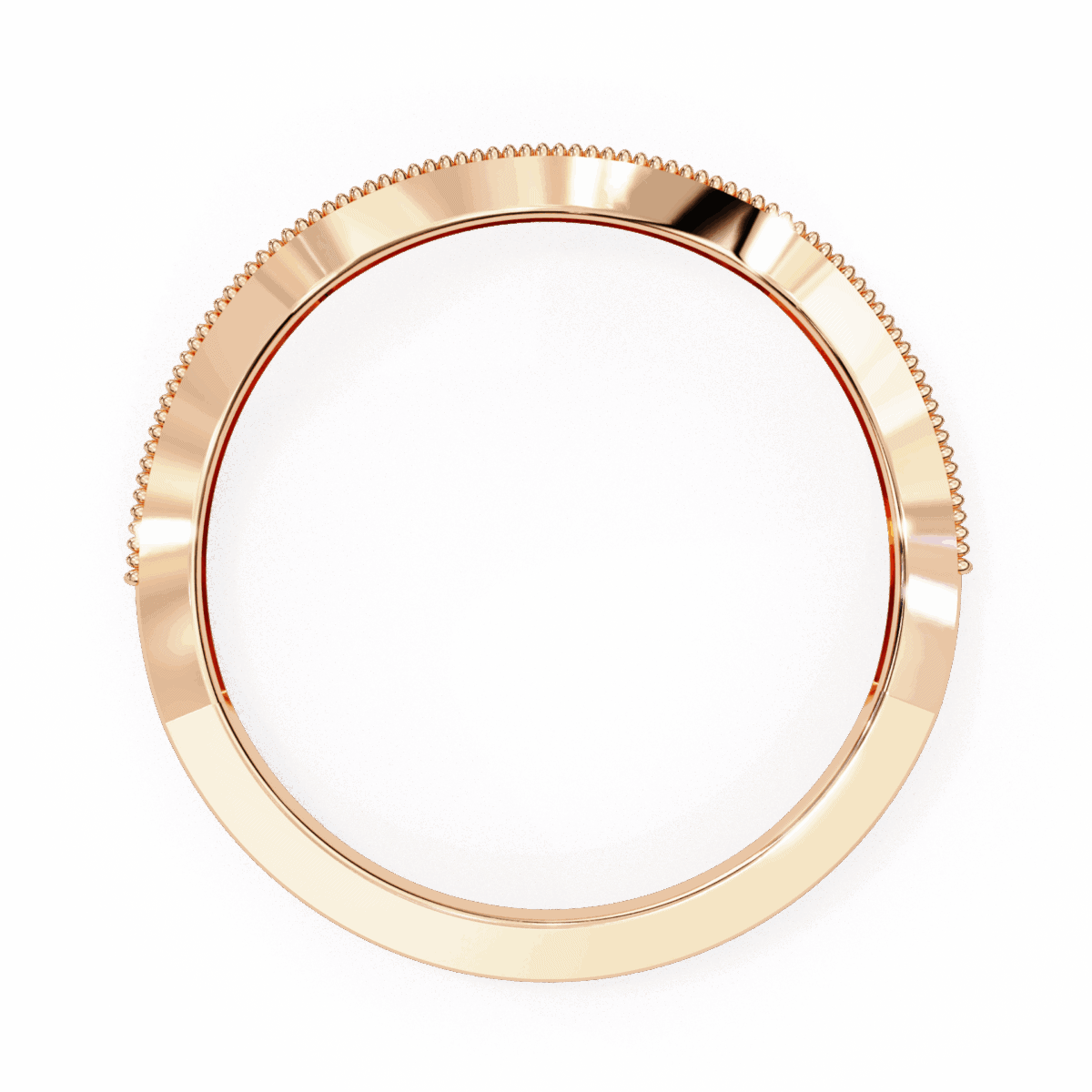 0.15 Carat Round Cut Stackable Diamond Band  Image 13