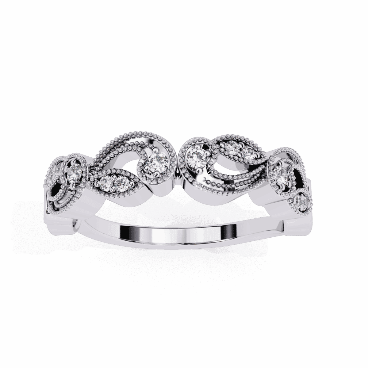 0.15 Carat Round Cut Royale Diamond Ring  Image 2