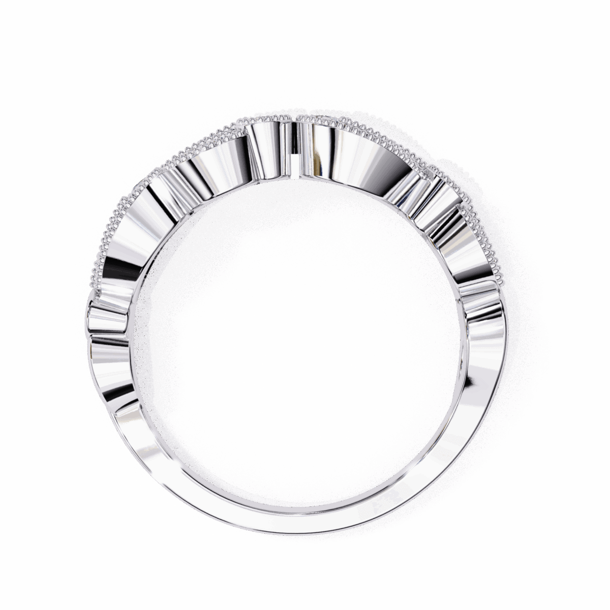 0.15 Carat Round Cut Royale Diamond Ring  Image 5