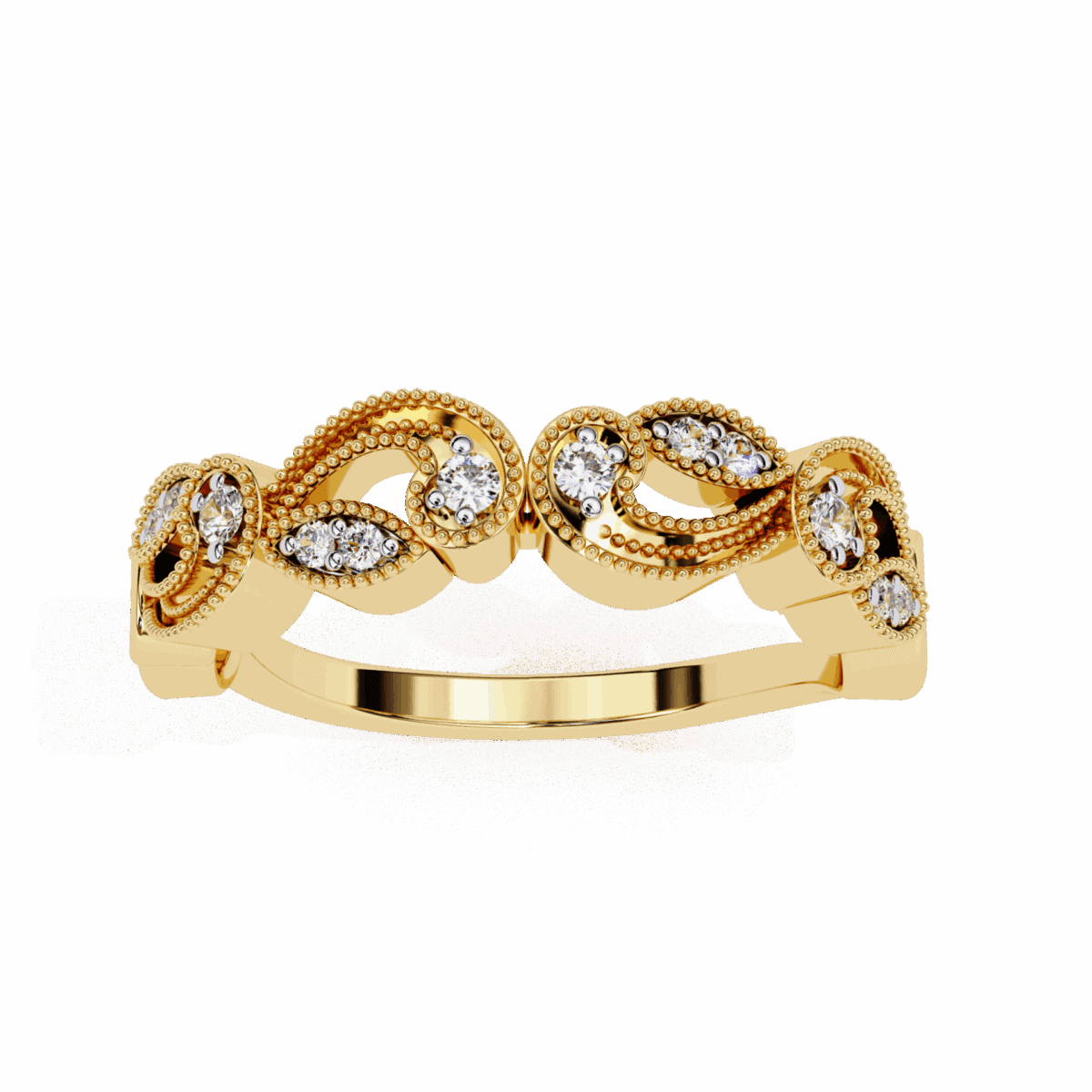 0.15 Carat Round Cut Royale Diamond Ring  Image 8