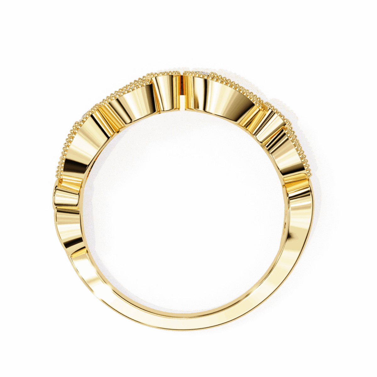 0.15 Carat Round Cut Royale Diamond Ring  Image 11