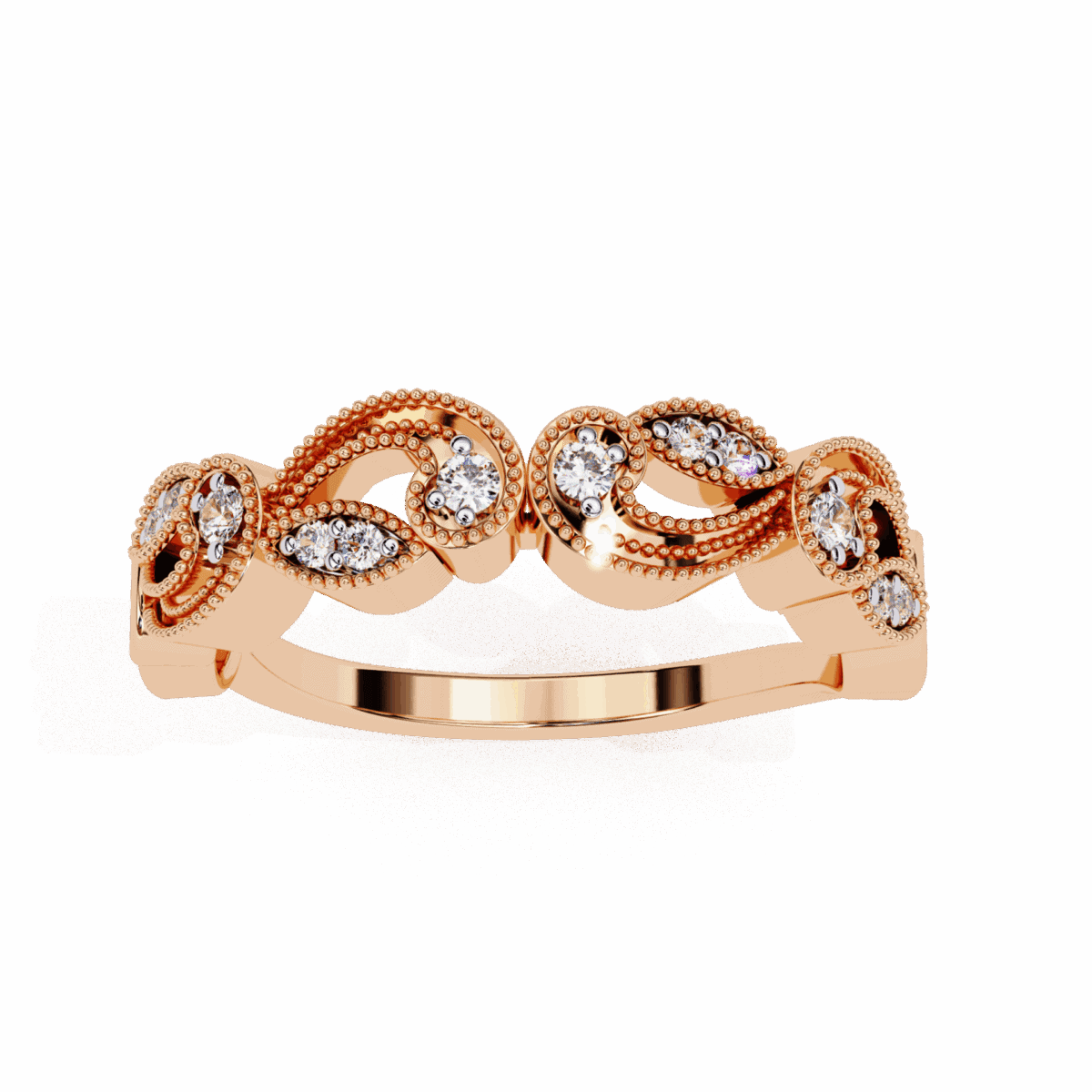 0.15 Carat Round Cut Royale Diamond Ring  Image 13