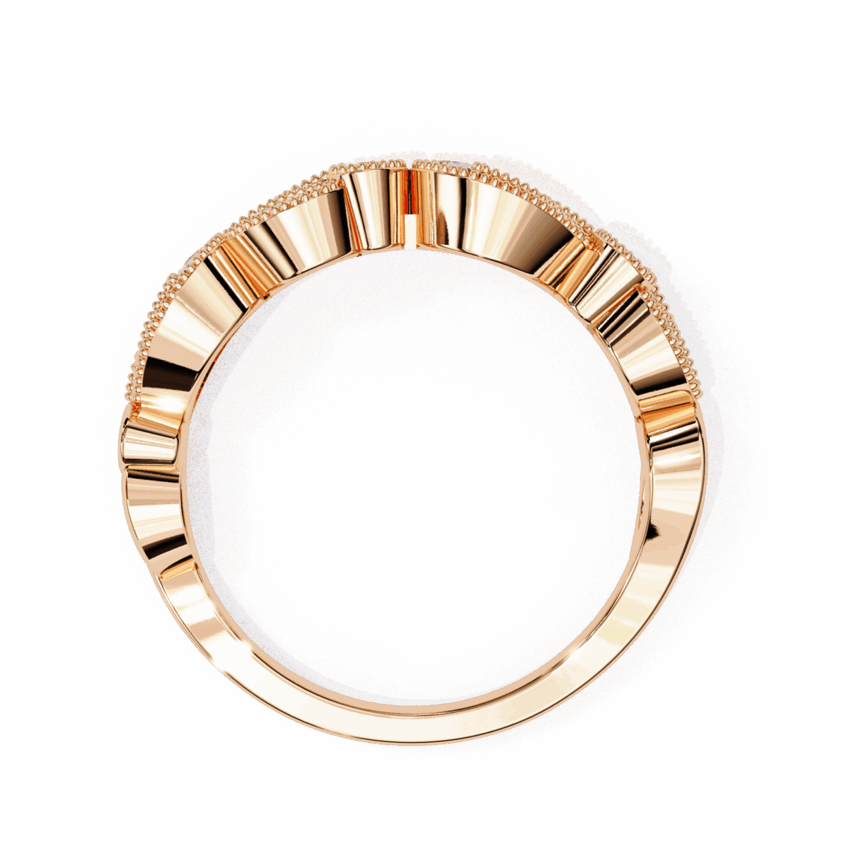 0.15 Carat Round Cut Royale Diamond Ring  Image 16