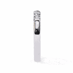 0.5 Carat Round Cut Eternity Engagement Ring - Image 4