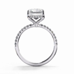 2.75 Carat Radiant Cut Forevermore Solitaire Ring - Image 5