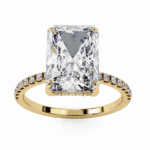 2.75 Carat Radiant Cut Forevermore Solitaire Ring - Image 7