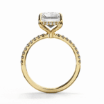 2.75 Carat Radiant Cut Forevermore Solitaire Ring - Image 9