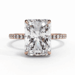 2.75 Carat Radiant Cut Forevermore Solitaire Ring - Image 10