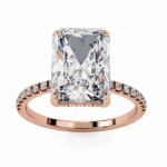 2.75 Carat Radiant Cut Forevermore Solitaire Ring - Image 11