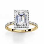 2.75 Carat Emerald Cut Forever Solitaire Wedding Ring - Image 7
