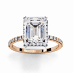2.75 Carat Emerald Cut Forever Solitaire Wedding Ring - Image 11