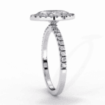 1.25 Carat Marquise Cut Forever Solitaire Engagement Ring - Image 3