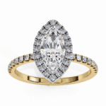 1.25 Carat Marquise Cut Forever Solitaire Engagement Ring - Image 6