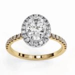 1.5 Carat Oval Cut Forever Solitaire Engagement Ring - Image 6