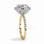 3 Carat Cushion Cut Signature Solitaire Ring - Image 7