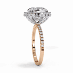 3 Carat Cushion Cut Signature Solitaire Ring - Image 11