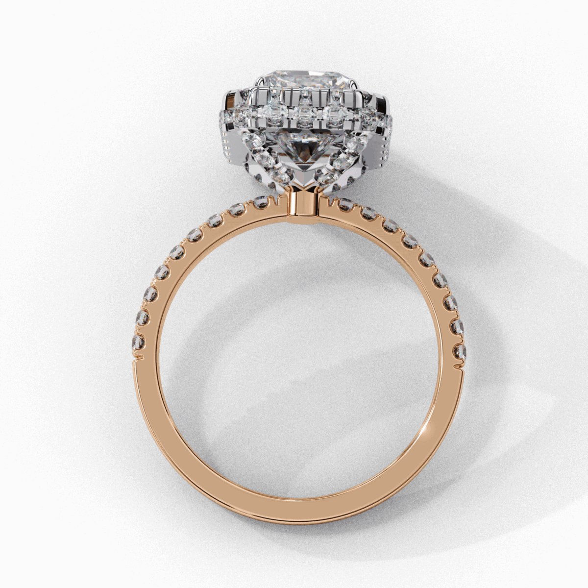 3 Carat Emerald Cut Signature Solitaire Ring  Image 13