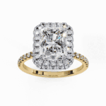 3 Carat Radiant Cut Signature Solitaire Ring - Image 7