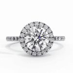 3 Carat Round Cut Signature Solitaire Ring
