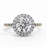3 Carat Round Cut Signature Solitaire Ring - Image 5