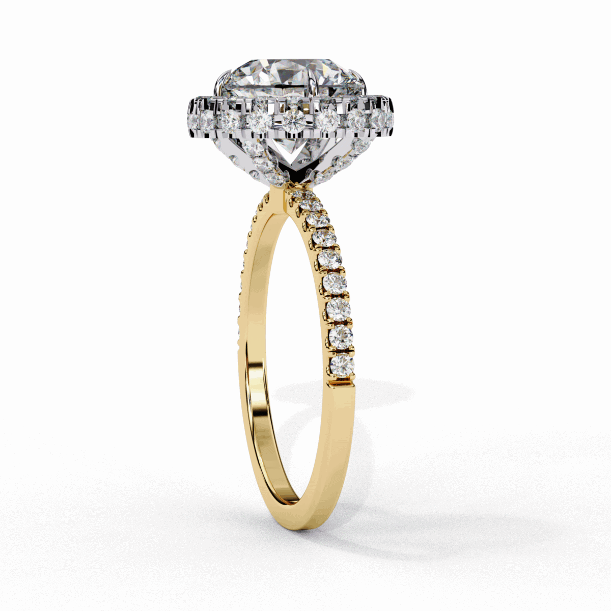 3 Carat Round Cut Signature Solitaire Ring  Image 7