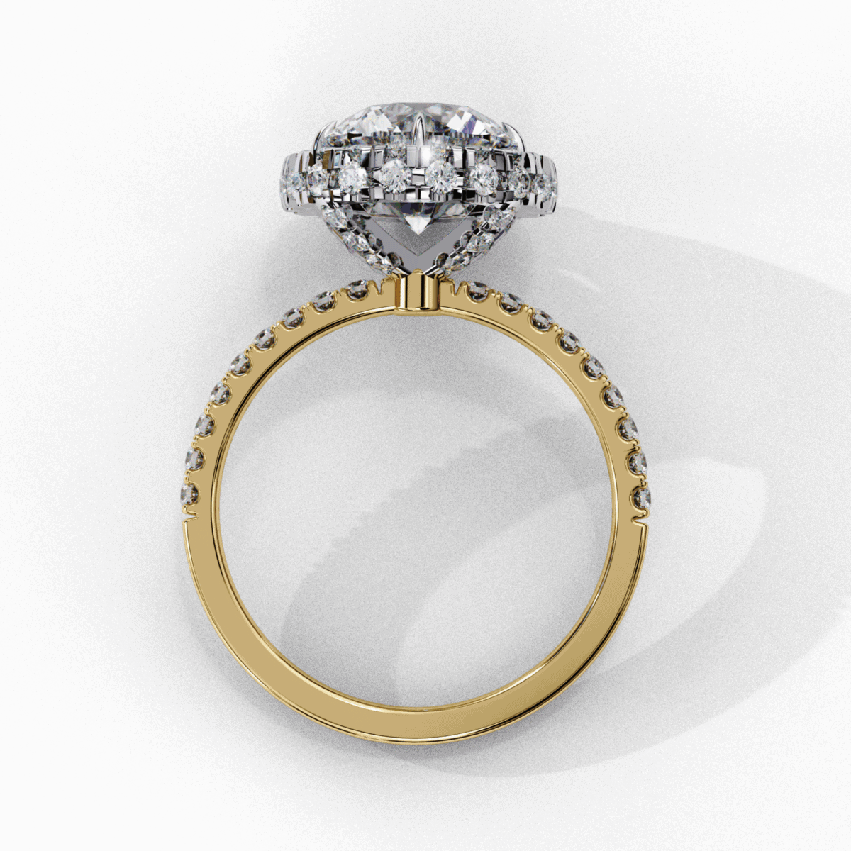 3 Carat Round Cut Signature Solitaire Ring  Image 9