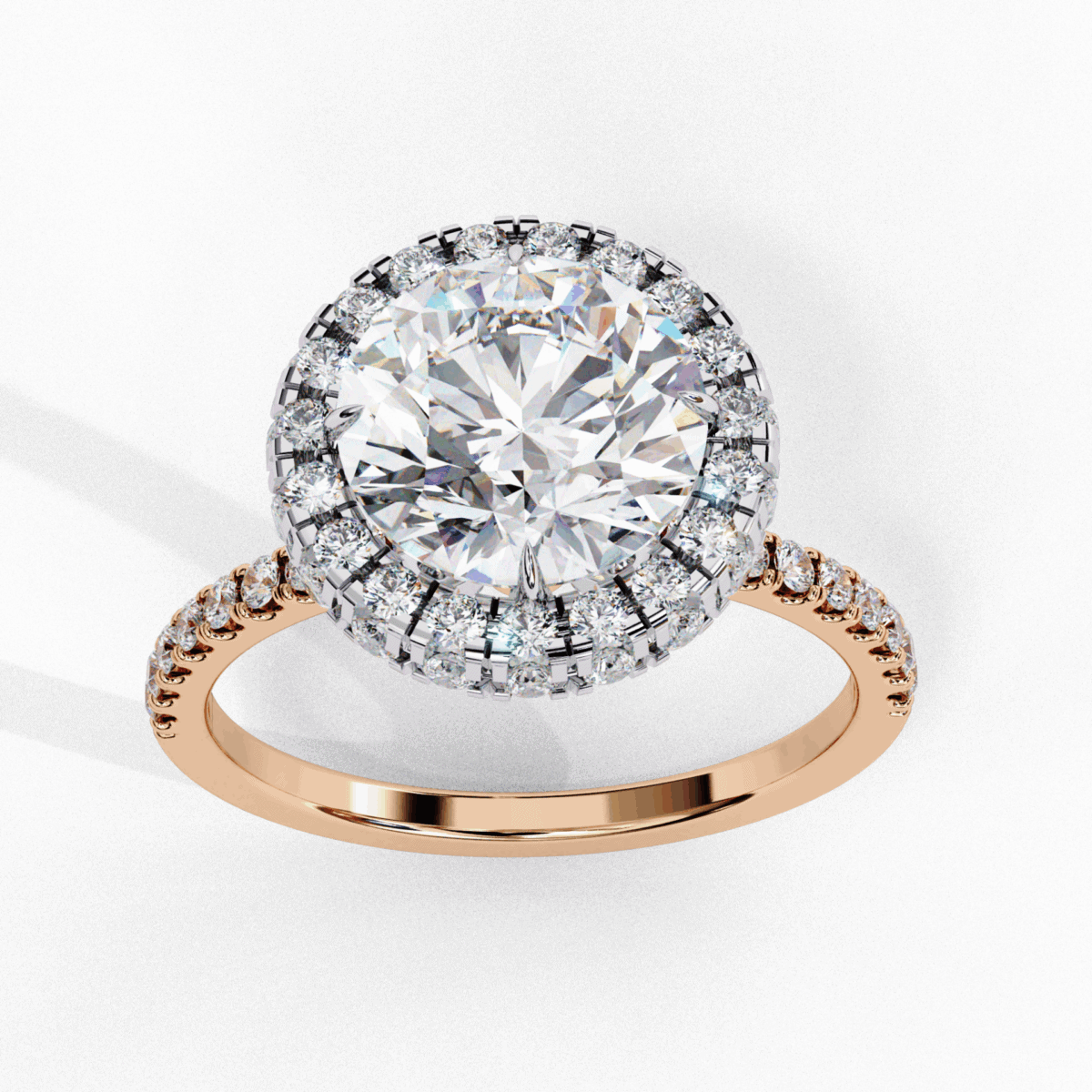 3 Carat Round Cut Signature Solitaire Ring  Image 12