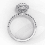 2 Carat Oval Cut Signature Solitaire Ring - Image 4